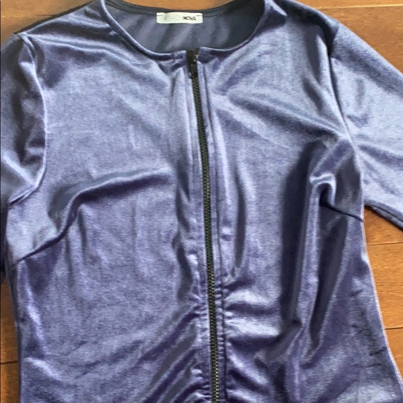 🔴SOLD FashionNova Velvet pants matching set. - Picture 5 of 8